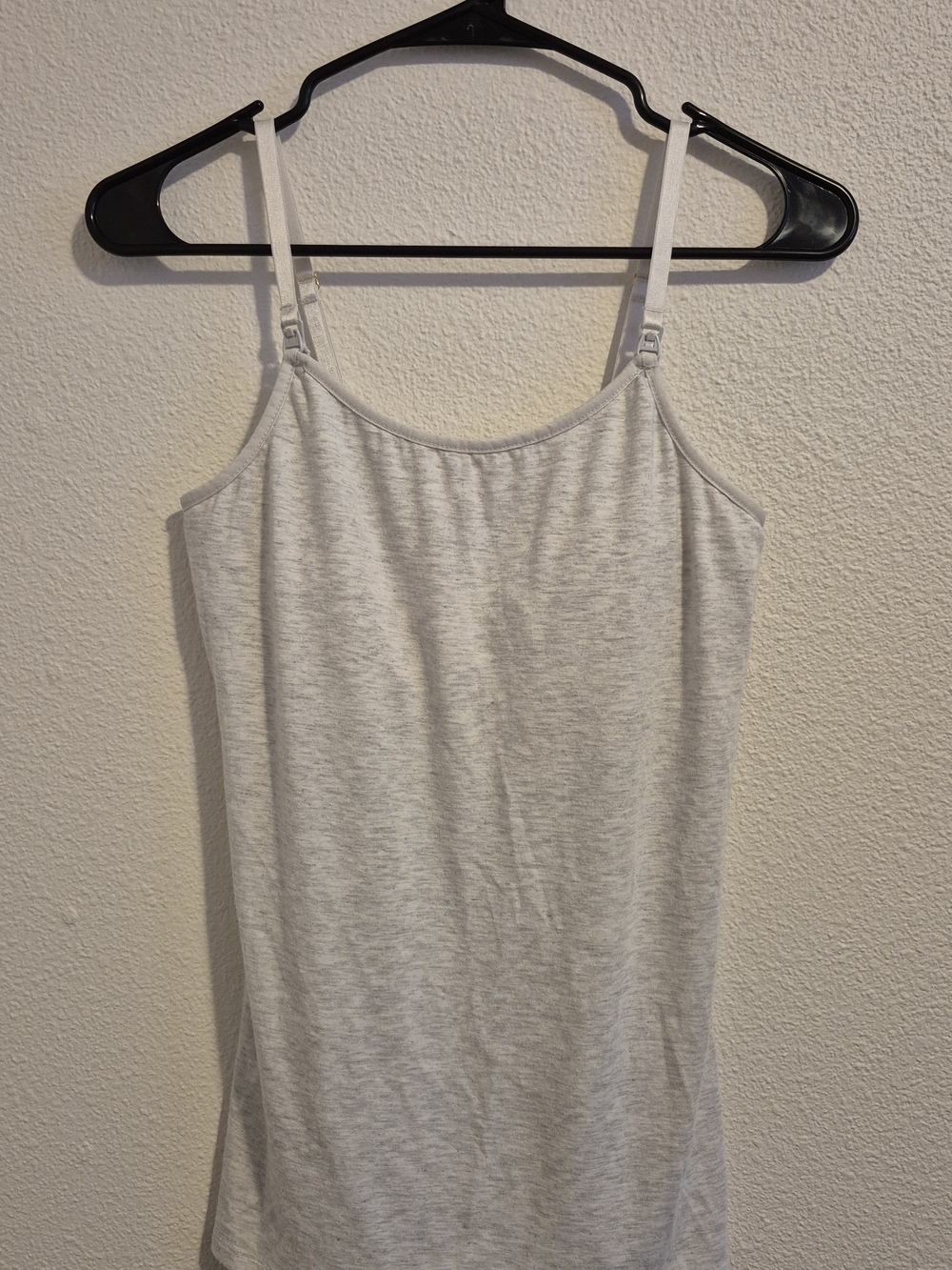 A Pea in the Pod Light Gray Maternity Camisole #253